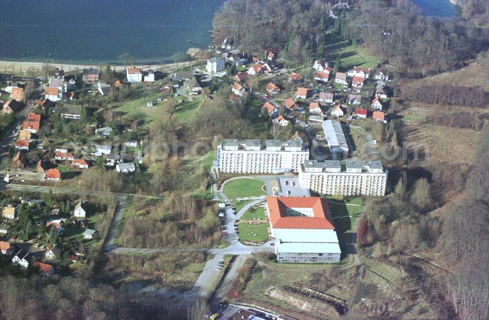 Aerial photograph Schwerin / MV - Wohnpark Zippendorf in Schwerin (ein Projekt der HANSEAT IMMOBILIEN mbH Kiel,0385-2002056). Anschrift: Pflegeheim SN-Zippendorf GmbH, Frau Bittner,Alte Dorfstraße 45 in 19063 Schwerin.