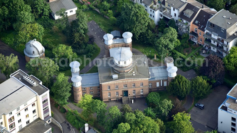 Aerial image Bonn - Old observatory in Bonn in the state North Rhine-Westphalia, Germany