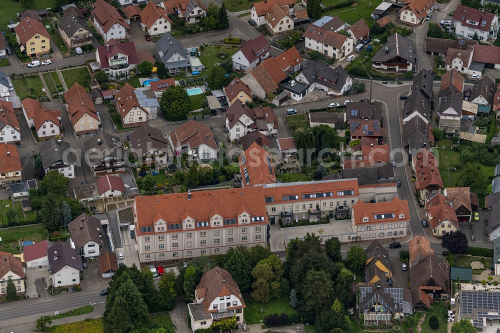 Aerial photograph Oberweier - Oberweier in the state Baden-Wuerttemberg, Germany