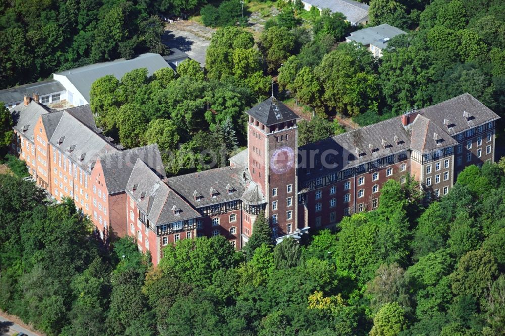 Aerial photograph Potsdam - Old Potsdam state parliament on the Brauhausberg in Potsdam in the state of Brandenburg, Germany