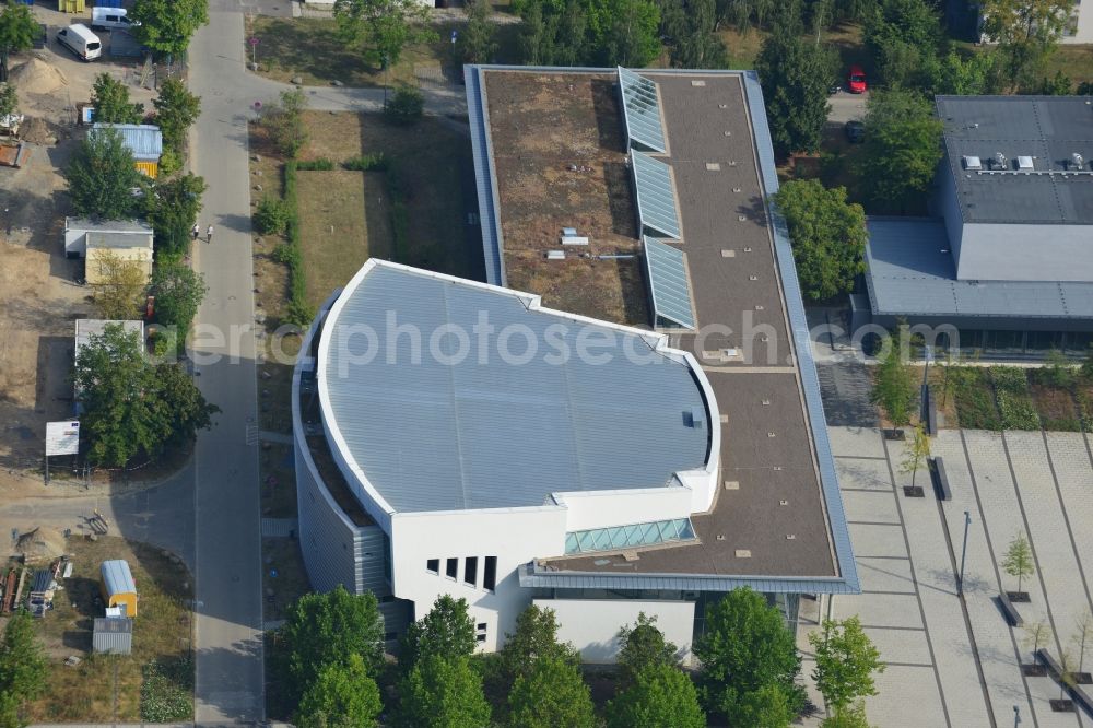 Aerial photograph Cottbus - View of the lecture hall of Brandenburgian Technical University Cottbus in Brandenburg