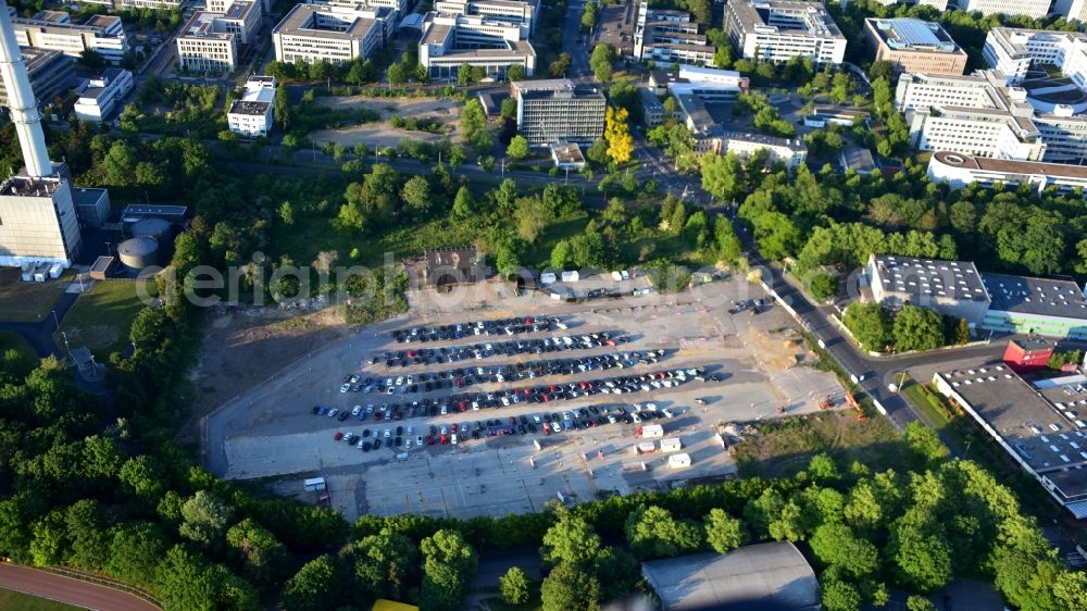 Aerial image Bonn - Place of a drive-in cinema and light theater on Dottendorfer Strasse in the district Dottendorf in Bonn in the state North Rhine-Westphalia, Germany