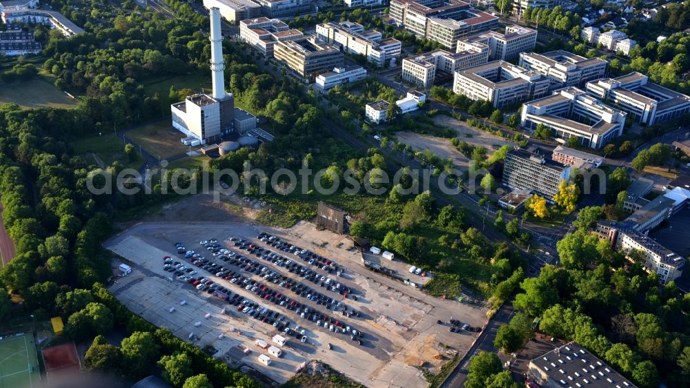 Aerial photograph Bonn - Place of a drive-in cinema and light theater on Dottendorfer Strasse in the district Dottendorf in Bonn in the state North Rhine-Westphalia, Germany