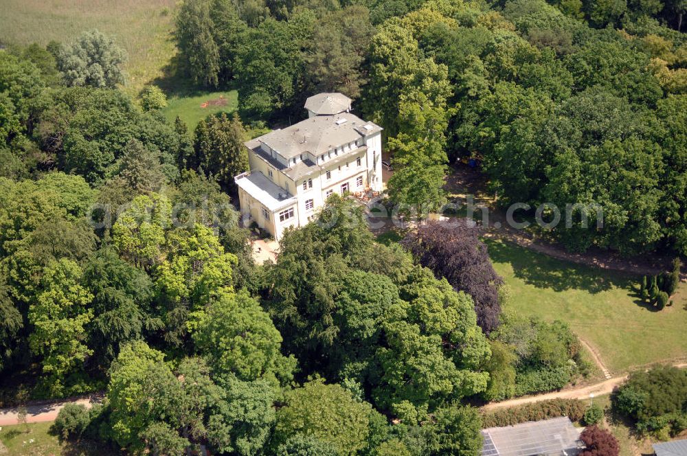 Aerial photograph Dambeck - Blick auf den AWO SANO Familienferienpark in Dambeck am Müritz-Nationalpark. Anschrift: Dambeck 2 in 17237 Kratzeburg - Dambeck;