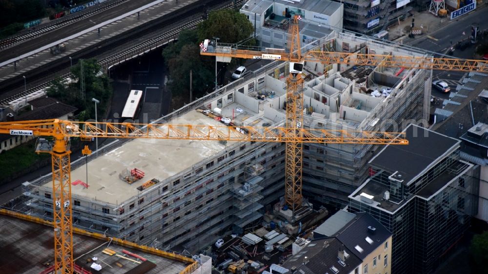 Aerial image Bonn - Building site office building Urban Soul on also called Bonner Loch on Maximilianstrasse in the district Zentrum in Bonn in the state North Rhine-Westphalia, Germany