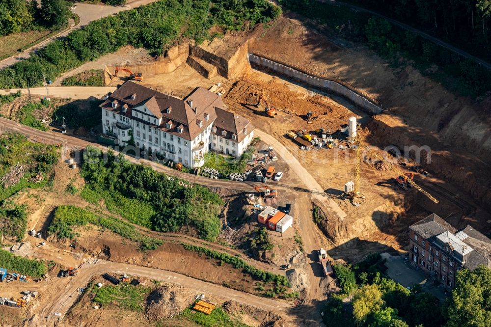 Aerial image Lahr/Schwarzwald - Construction site with development works and embankments works Am Altvater in Lahr/Schwarzwald in the state Baden-Wurttemberg, Germany