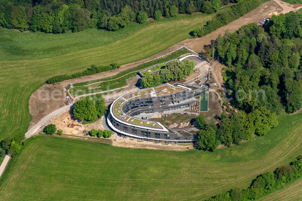 Aerial photograph Horben - New construction site the hotel complex Luisenhoehe Gesundheitsresort in Horben in the state Baden-Wuerttemberg, Germany
