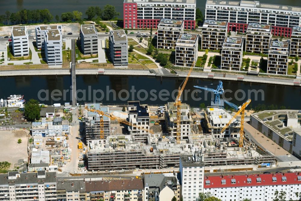 Offenbach Am Main From The Bird S Eye View Construction Site To