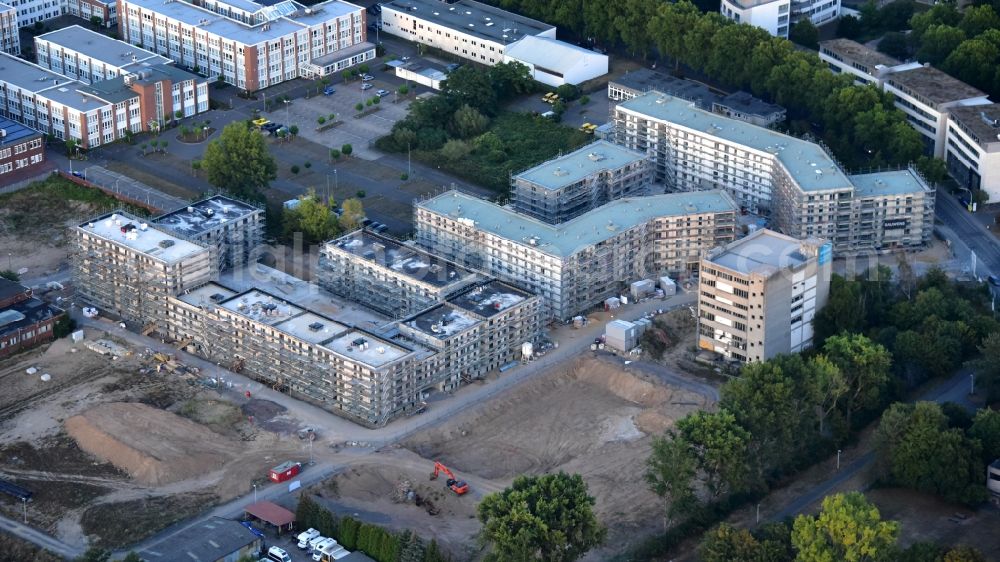 Aerial photograph Bonn - Construction site to build a new multi-family residential complex Westside between Siemensstrasse and Am Propsthof in the district Endenich in Bonn in the state North Rhine-Westphalia, Germany