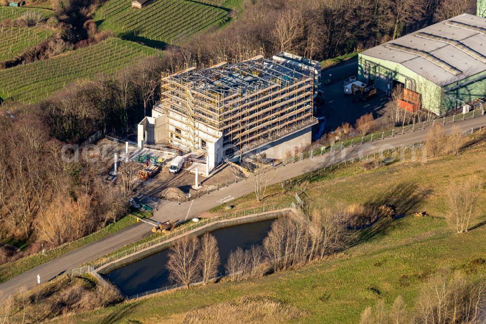 Aerial photograph Ringsheim - New construction of ZAK Kahlenberg in Ringsheim in the state Baden-Wuerttemberg, Germany