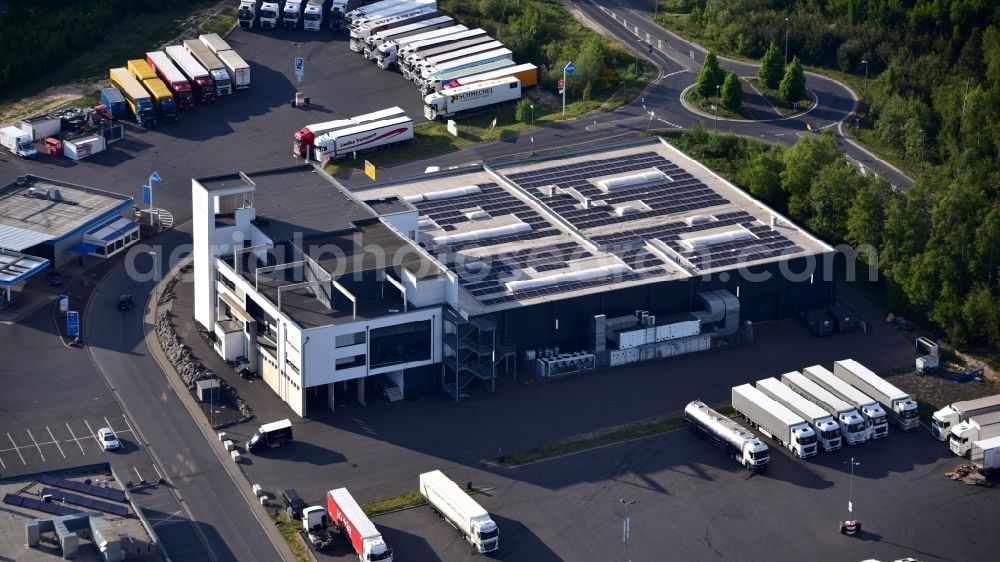 Aerial image Königswinter - Company premises of the company Coppeneur et Compagnon GmbH in Koenigswinter in the state North Rhine-Westphalia, Germany