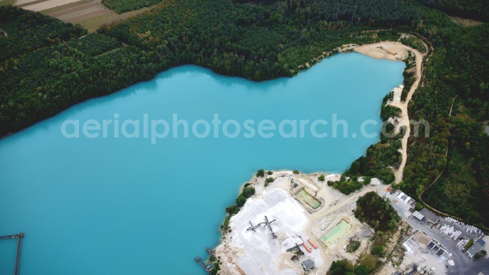Aerial photograph Alfter - Company premises of the company Quartzwerke Witterschlick GmbH in Alfter in the state North Rhine-Westphalia, Germany