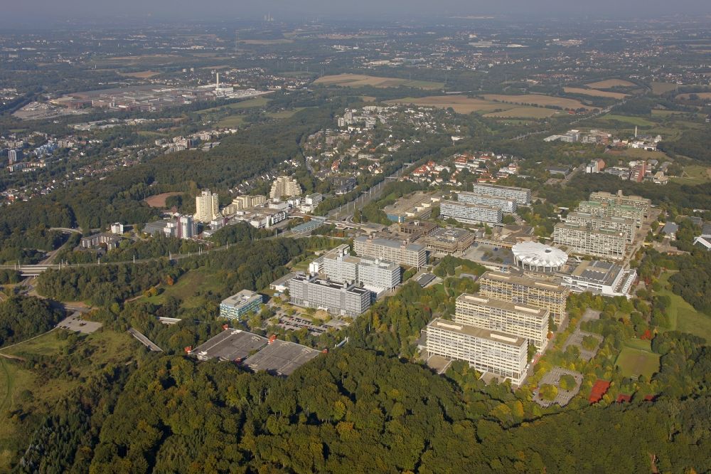 Bochum from above - View of the BioMedizinPark in Bochum in the state of North Rhine-Westphalia