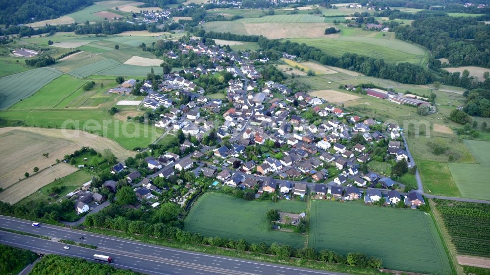 Aerial image Königswinter - Bockeroth in Koenigswinter in the state North Rhine-Westphalia, Germany