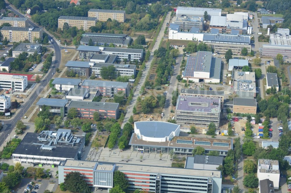 Aerial photograph Cottbus - View of campus of Brandenburgian Technical University Cottbus in Brandenburg