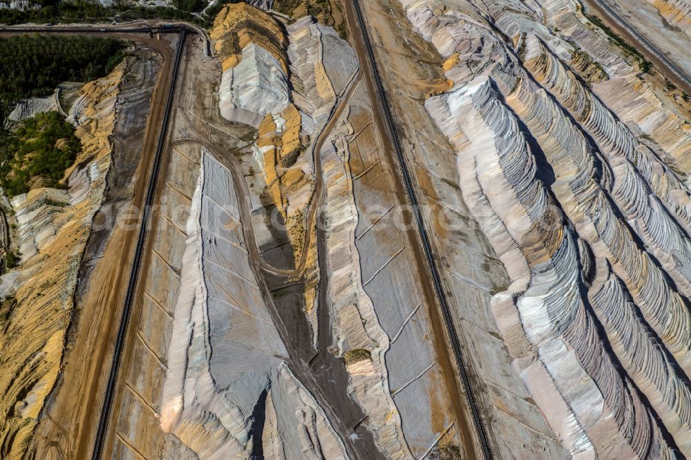 Aerial image Elsdorf - Niederzier coal mine in Hambach in North Rhine-Westphalia