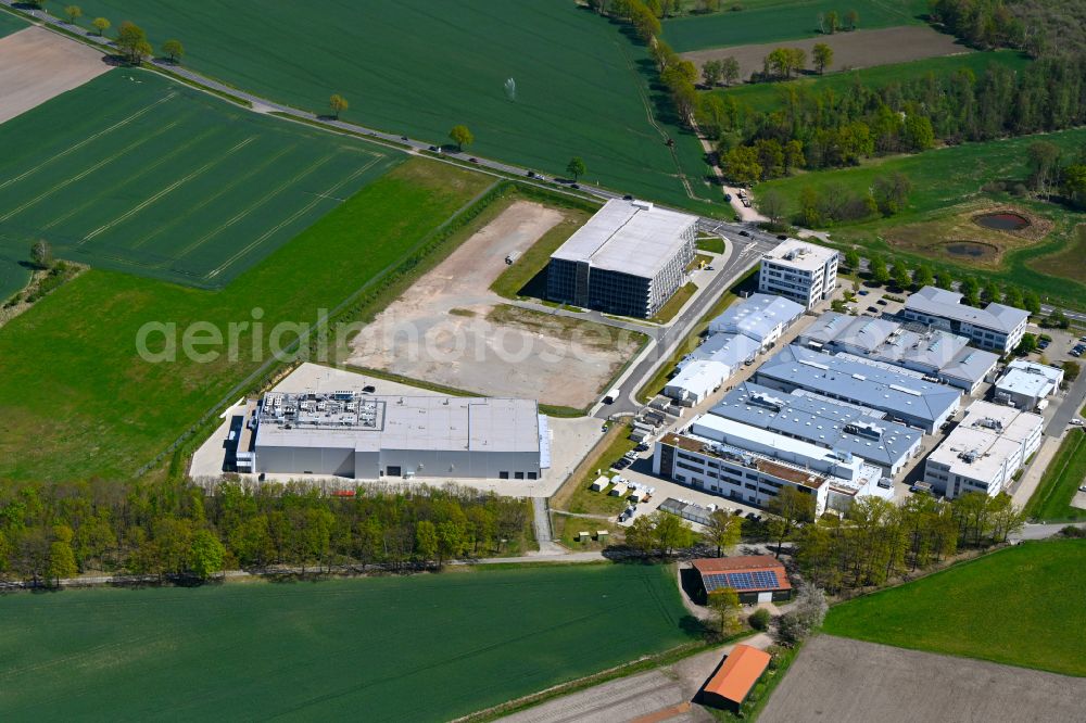 Tappenbeck from above - Office building - Ensemble in Tappenbeck in the state Lower Saxony, Germany