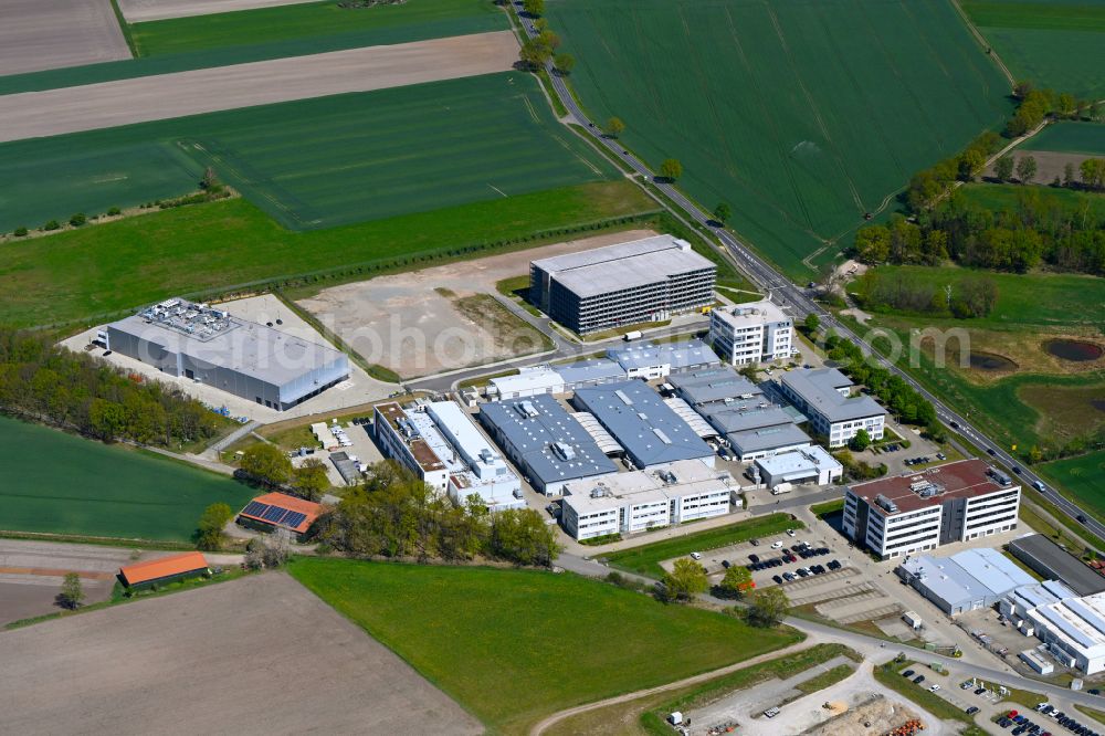 Tappenbeck from the bird's eye view: Office building - Ensemble in Tappenbeck in the state Lower Saxony, Germany