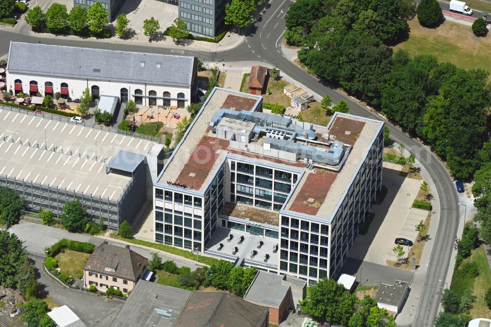 Aerial image Nürnberg - Office building of Firma Webhelp in Nuremberg in the state Bavaria, Germany