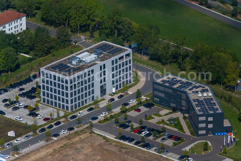 Aerial image Würzburg - Office building on John-Skilton-Strasse in the district Hubland in Wuerzburg in the state Bavaria, Germany