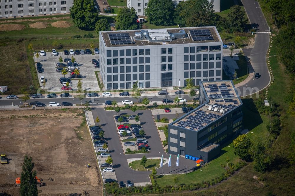 Aerial photograph Würzburg - Office building on John-Skilton-Strasse in the district Hubland in Wuerzburg in the state Bavaria, Germany