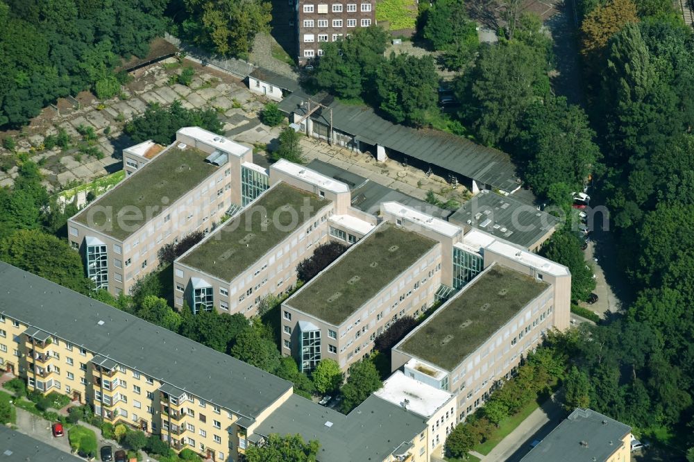 Berlin from above - Office building on Kelchstrasse in the district Steglitz-Zehlendorf in Berlin, Germany