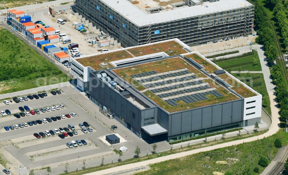 Augsburg from the bird's eye view: Office building of Carbon Composites e.V. Am Technologiezentrum in Augsburg in the state Bavaria, Germany