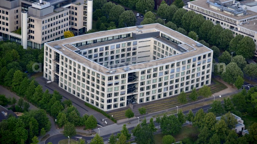 Bonn from above - Federal Office for Information Security, Heinemannstrasse, in Bonn in the state North Rhine-Westphalia, Germany