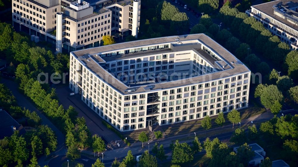 Bonn from the bird's eye view: Federal Office for Information Security, Heinemannstrasse, in Bonn in the state North Rhine-Westphalia, Germany