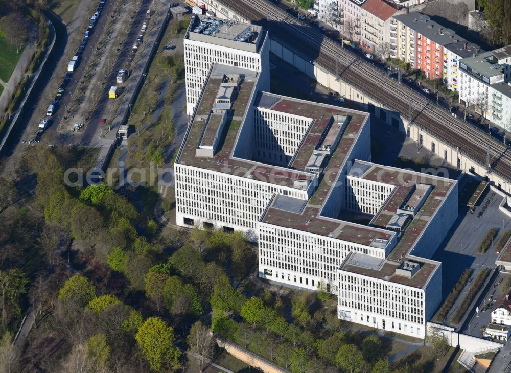 Aerial photograph Berlin - Federal Ministry of the Interior / Home Office in Berlin Moabit