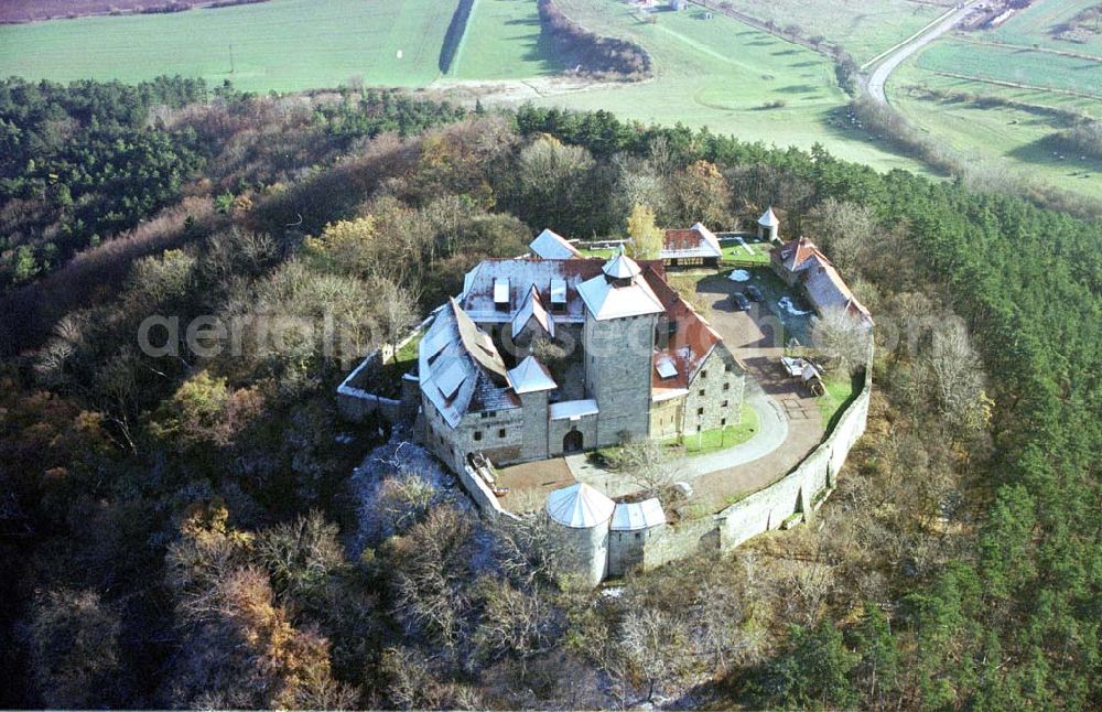 Aerial image Burg 3 Gleichen / Thür. - Burg 3 Gleichen an der A4 zwischen Erfurt und Gotha in Thür. Burg Gleichen Schloß Molsdorf Schlossplatz 6 D-99192 Molsdorf Burg Telefon: 036202/8 24 40 Telefax: 036202/2 20 84