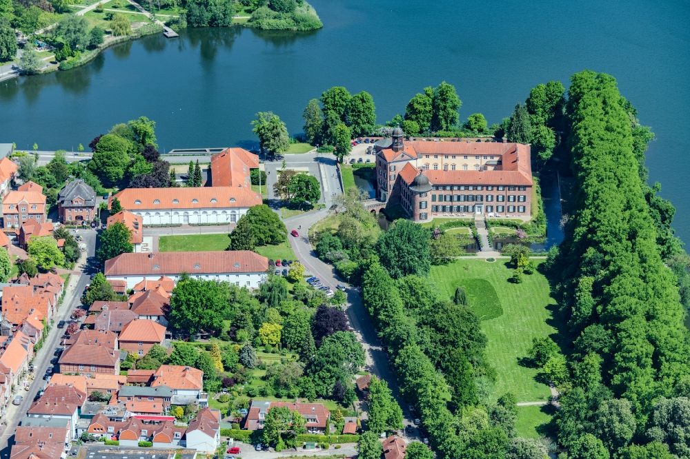 Aerial image Eutin - Castle of Schloss Eutin in Eutin in the state Schleswig-Holstein