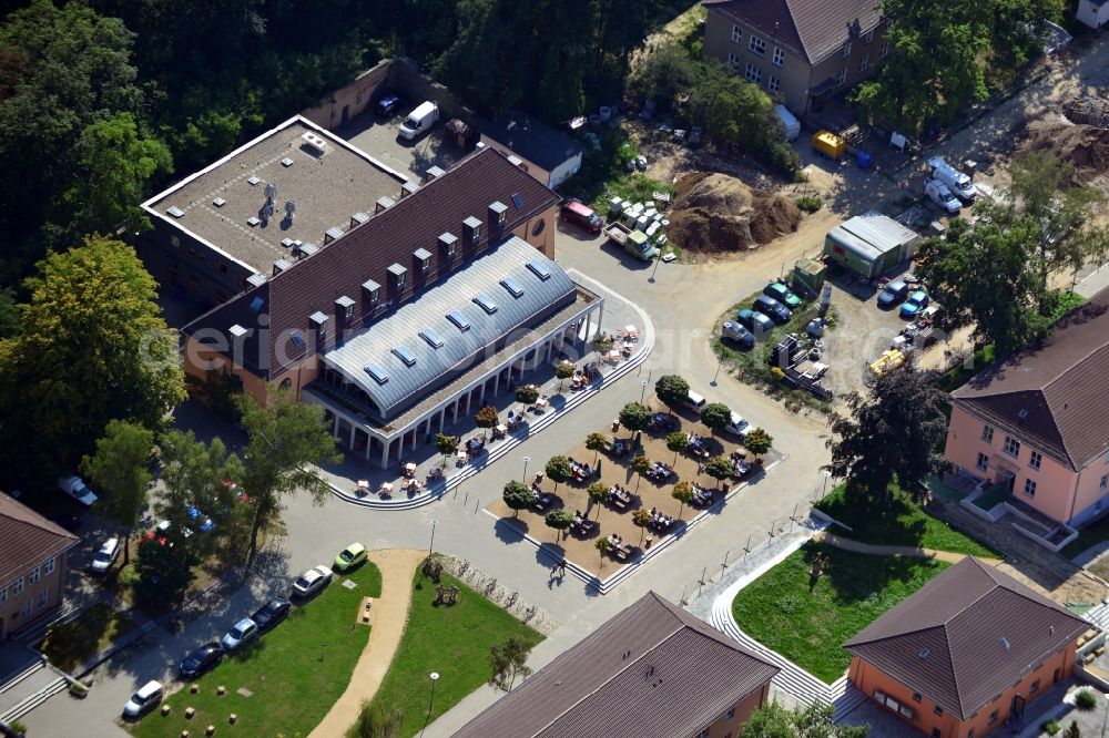 Aerial image Potsdam - View of campus Golm of the University Potsdam in Brandenburg