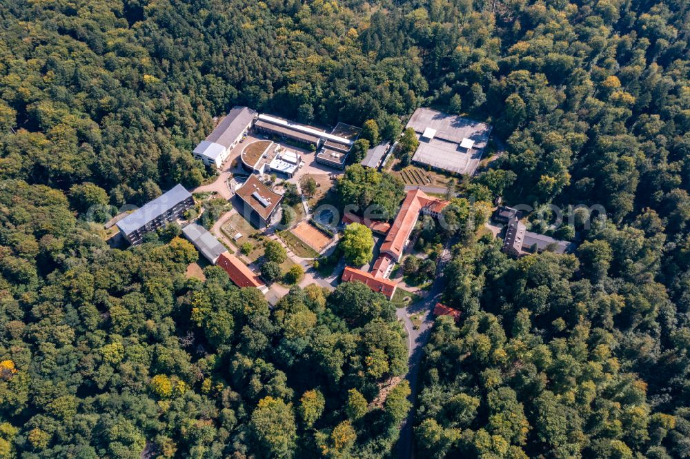 Aerial photograph Eberswalde - Building complex of the university fuer nachhaltige Entwicklung in the district Spechthausen in Eberswalde in the state Brandenburg, Germany