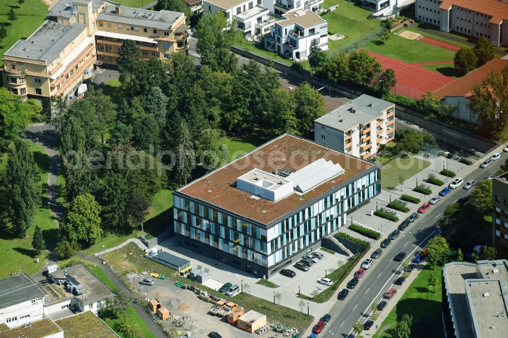 Aerial photograph Gießen - Campus university area of Research building medicine in Giessen in the federal state Hessen, Germany