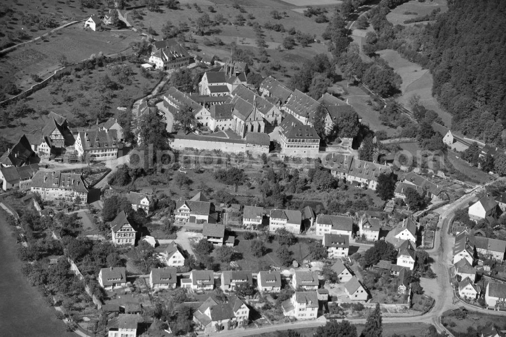 Aerial image Tübingen - The Bebenhausen was a Cistercian monastery in Bebenhausen. After the Reformation in Wuerttemberg in 1534, served as a convent school, the monastery buildings, hunting lodge for the kings of Wuerttemberg and the seat of the Landtag of Wuerttemberg-Hohenzollern