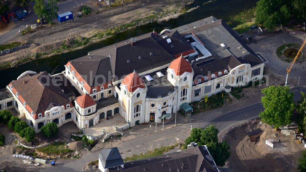 Aerial image Bad Neuenahr-Ahrweiler - The Kurhaus in Bad Neuenahr-Ahrweiler in the state Rhineland-Palatinate, Germany