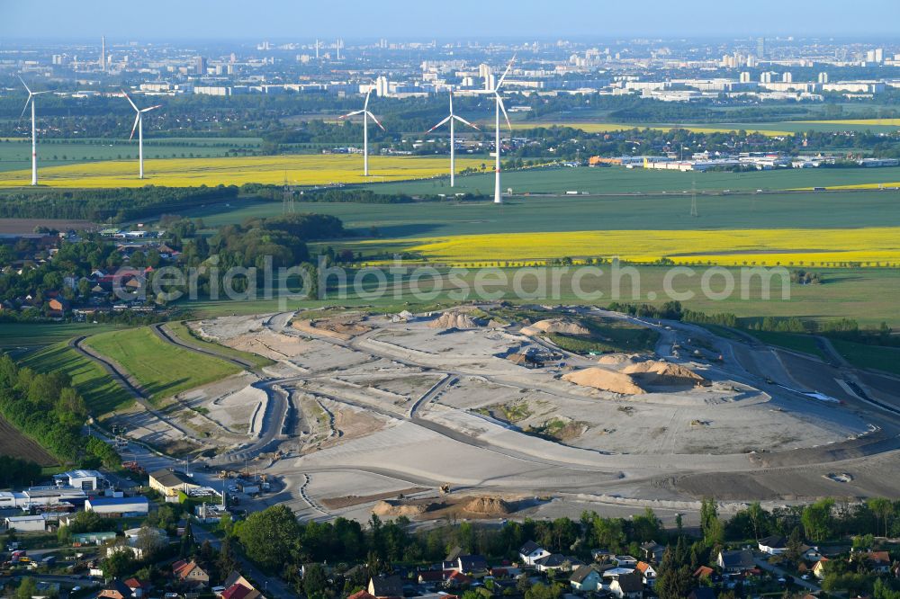 Aerial photograph Schwanebeck - View of the dump Schwanebeck in Panketal in the state Brandenburg