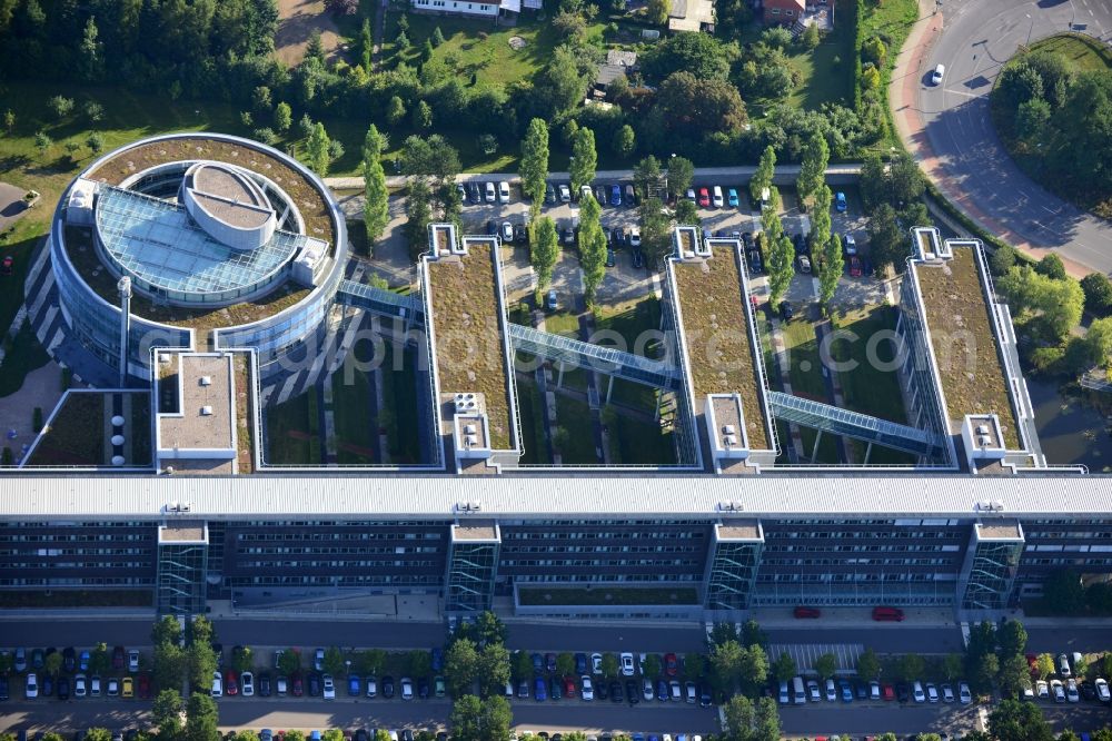 Aerial photograph Frankfurt / Oder - German pensions insurance in Frankfurt / Oder in Brandenburg