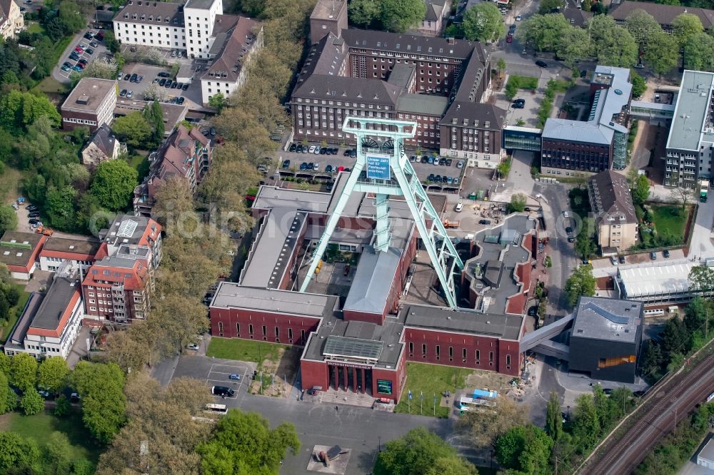 Aerial photograph Bochum - Deutsches Bergbau-Museum in Bochum in the state North Rhine-Westphalia