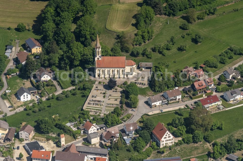 Aerial photograph Binzwangen - Village view in Binzwangen in the state Baden-Wuerttemberg, Germany