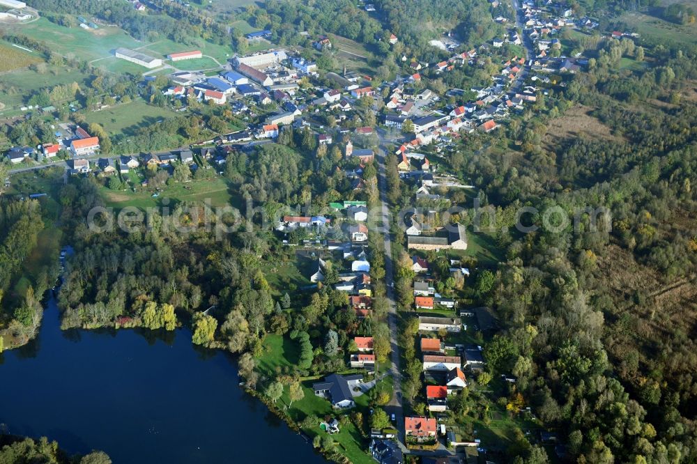 Aerial photograph Klein Kreutz - Village view in Klein Kreutz in the state Brandenburg, Germany