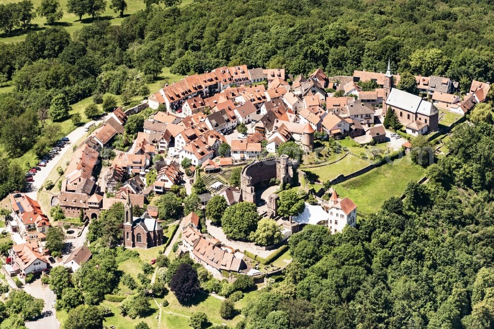 Aerial photograph Mückenloch - Village view in Mueckenloch in the state Baden-Wurttemberg, Germany
