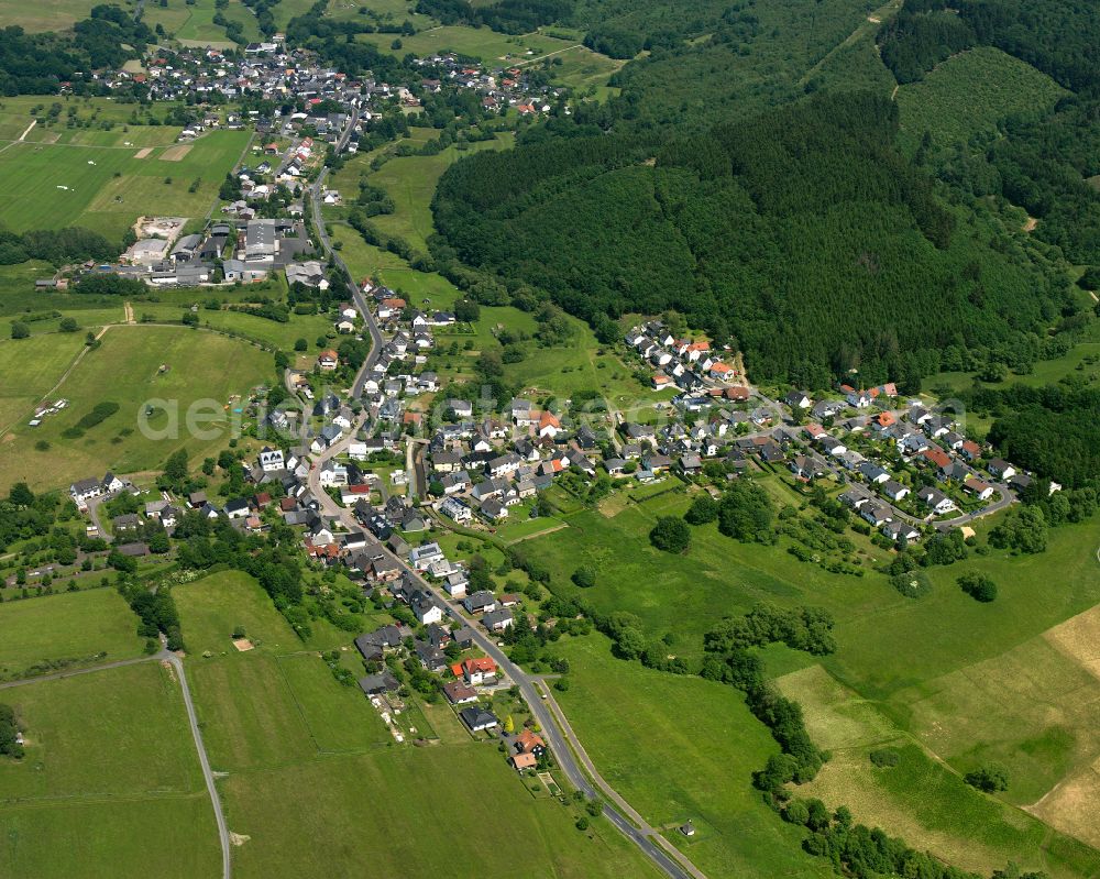 Aerial photograph Niederroßbach - Village view in Niederroßbach in the state Hesse, Germany