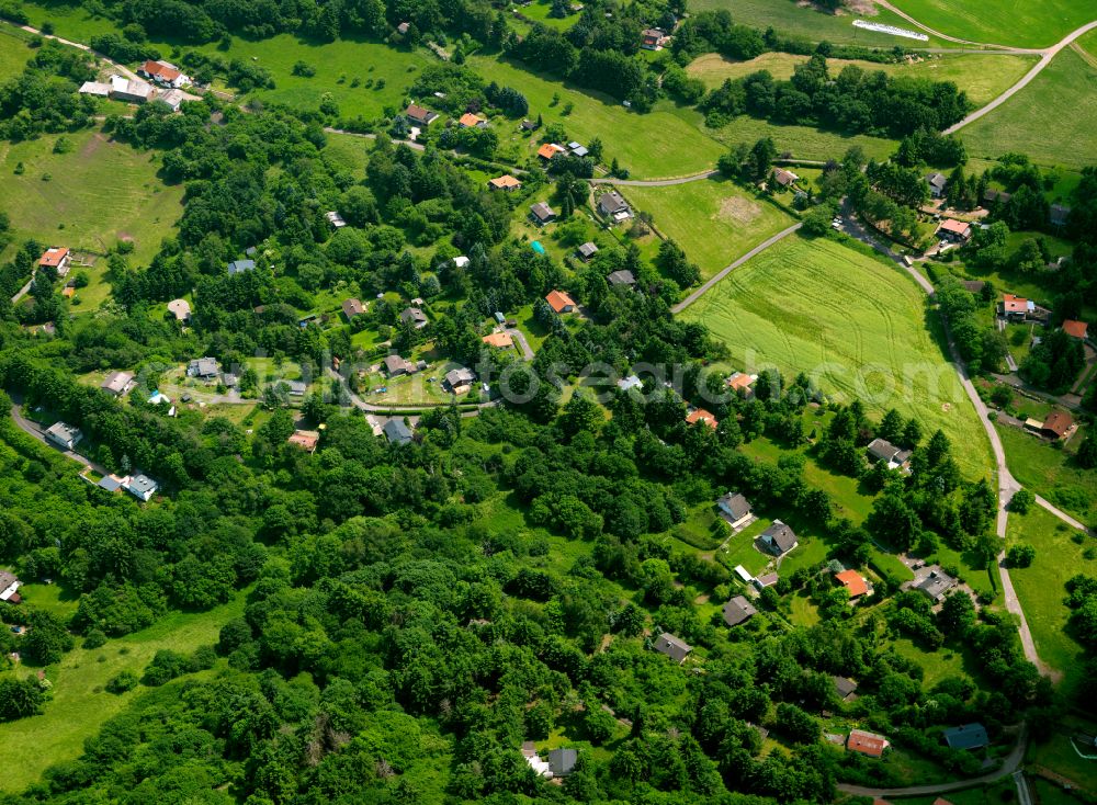 Aerial photograph Falkenstein - Village - view on the edge of forested areas in Falkenstein in the state Rhineland-Palatinate, Germany