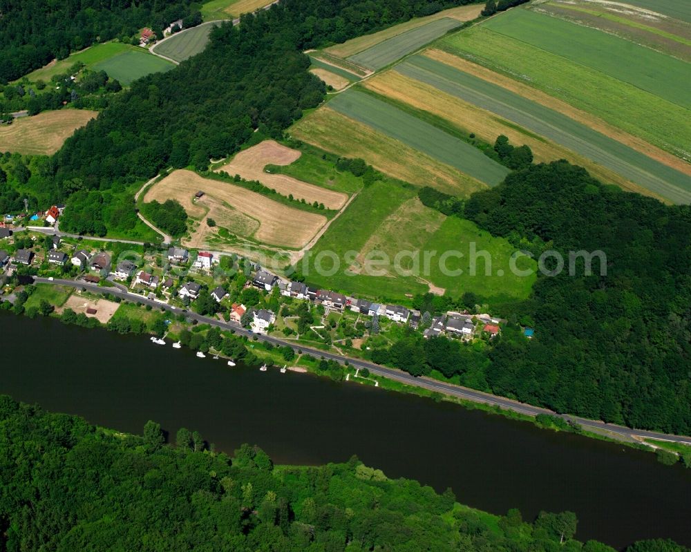 Aerial photograph Spiekershausen - Village - view on the edge of forested areas in Spiekershausen in the state Lower Saxony, Germany