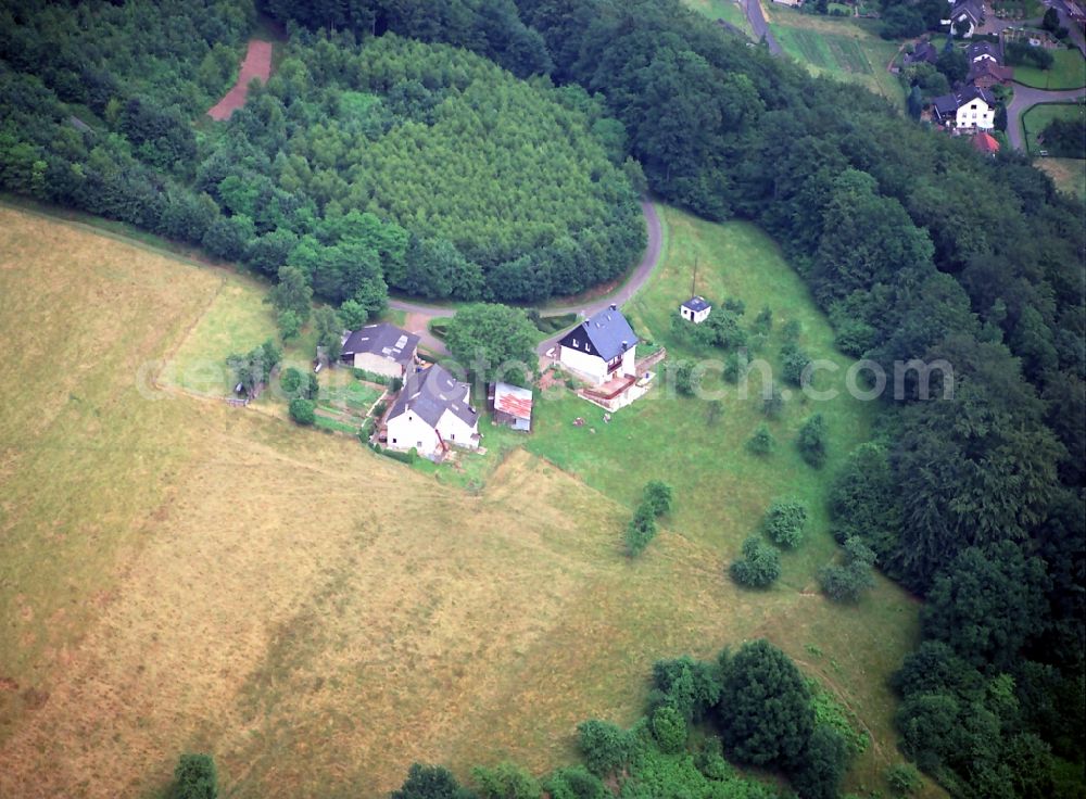 Aerial photograph Sankt Thomas - Village view in Sankt Thomas in the state Rhineland-Palatinate, Germany
