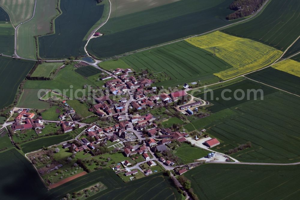 Aerial photograph Thil - Village view of Thil in Alsace-Champagne-Ardenne-Lorraine, France