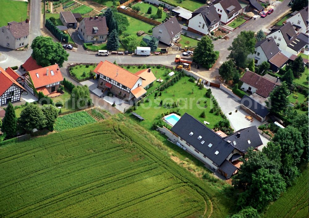 Vettelhoven from the bird's eye view: Village view in Vettelhoven in the state Rhineland-Palatinate, Germany