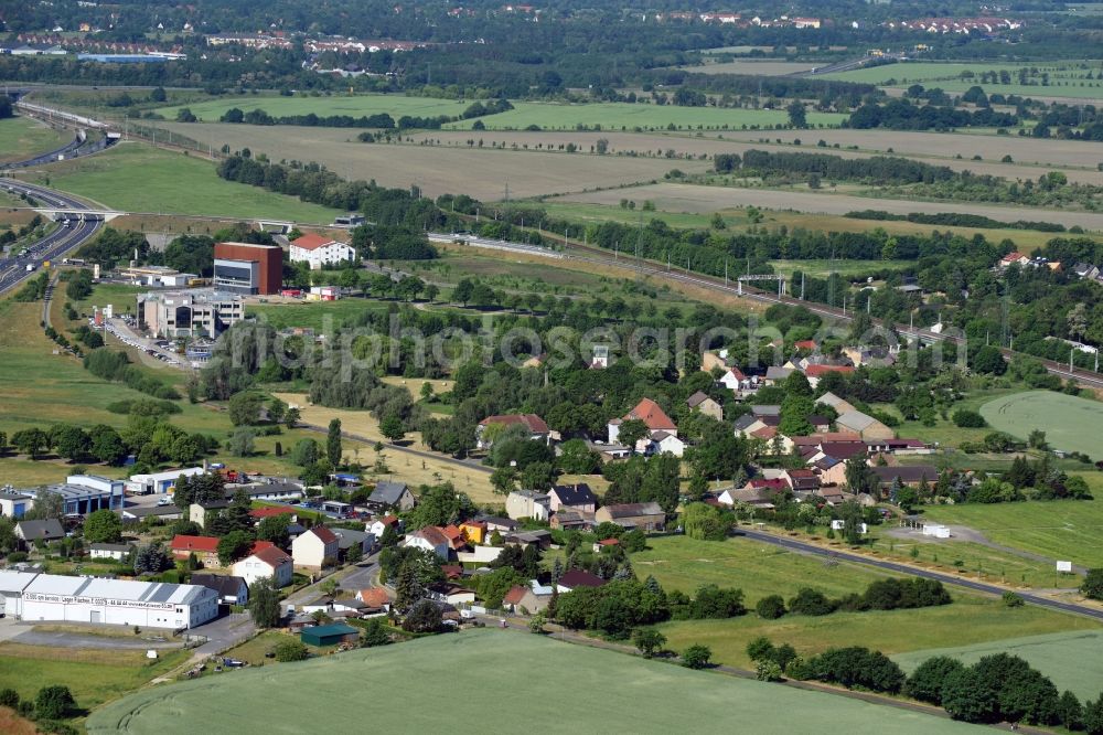 Aerial photograph Waßmannsdorf - Village view in Wassmannsdorf in the state Brandenburg, Germany